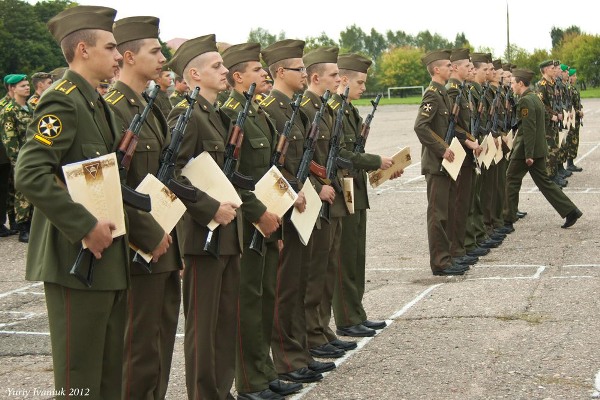 ГрГУ, университет, образование, военный факультет, присяга