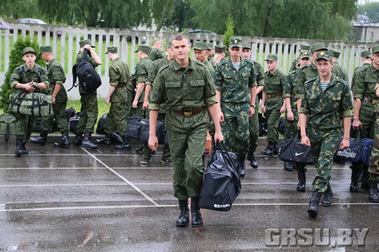 Военный факультет принял первокурсников