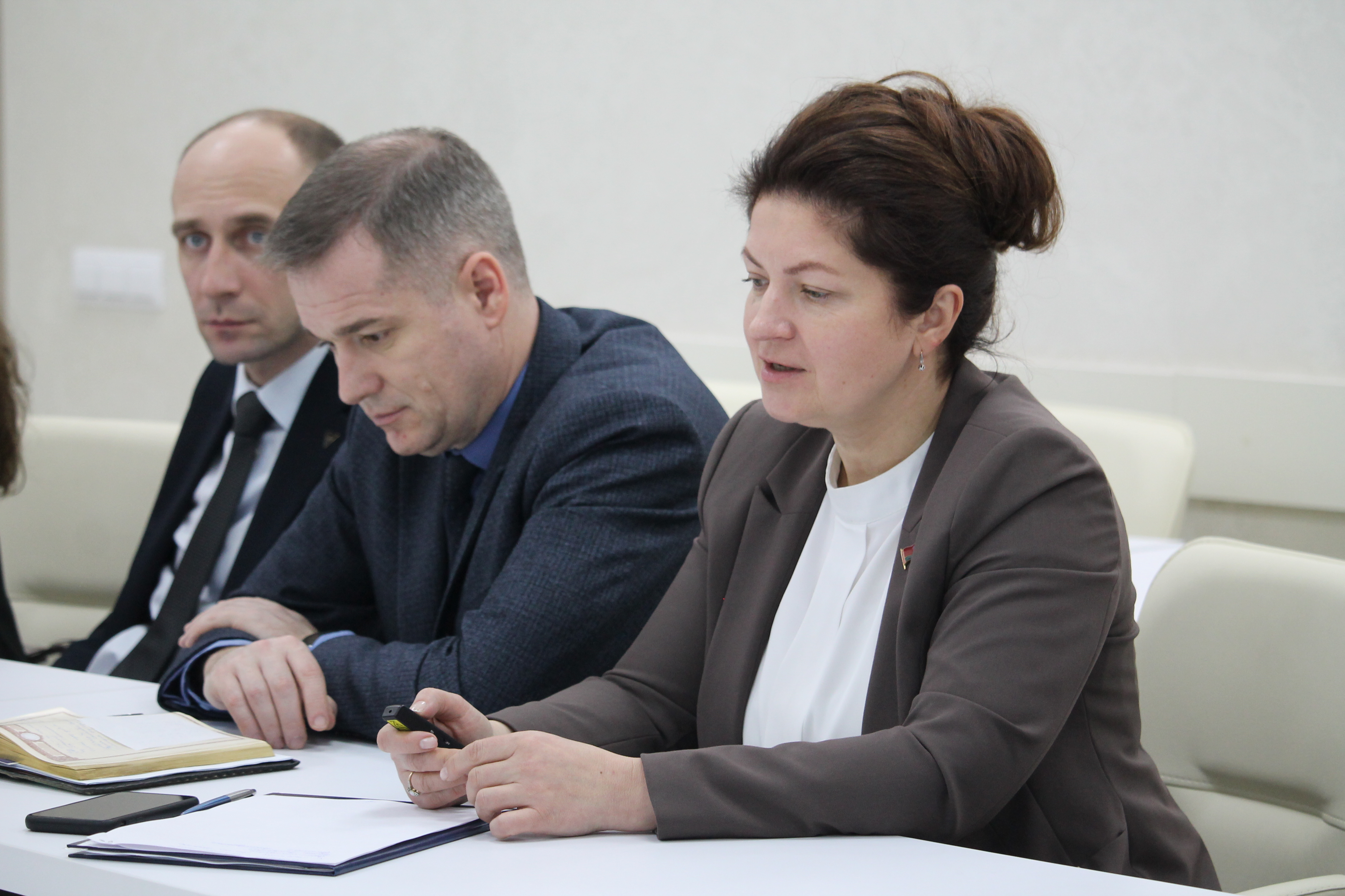 Делегация ГрГУ имени Янки Купалы во главе с проректором по научной работе прибыла с официальным визитом в Гомельский государственный университет имени Ф. Скорины