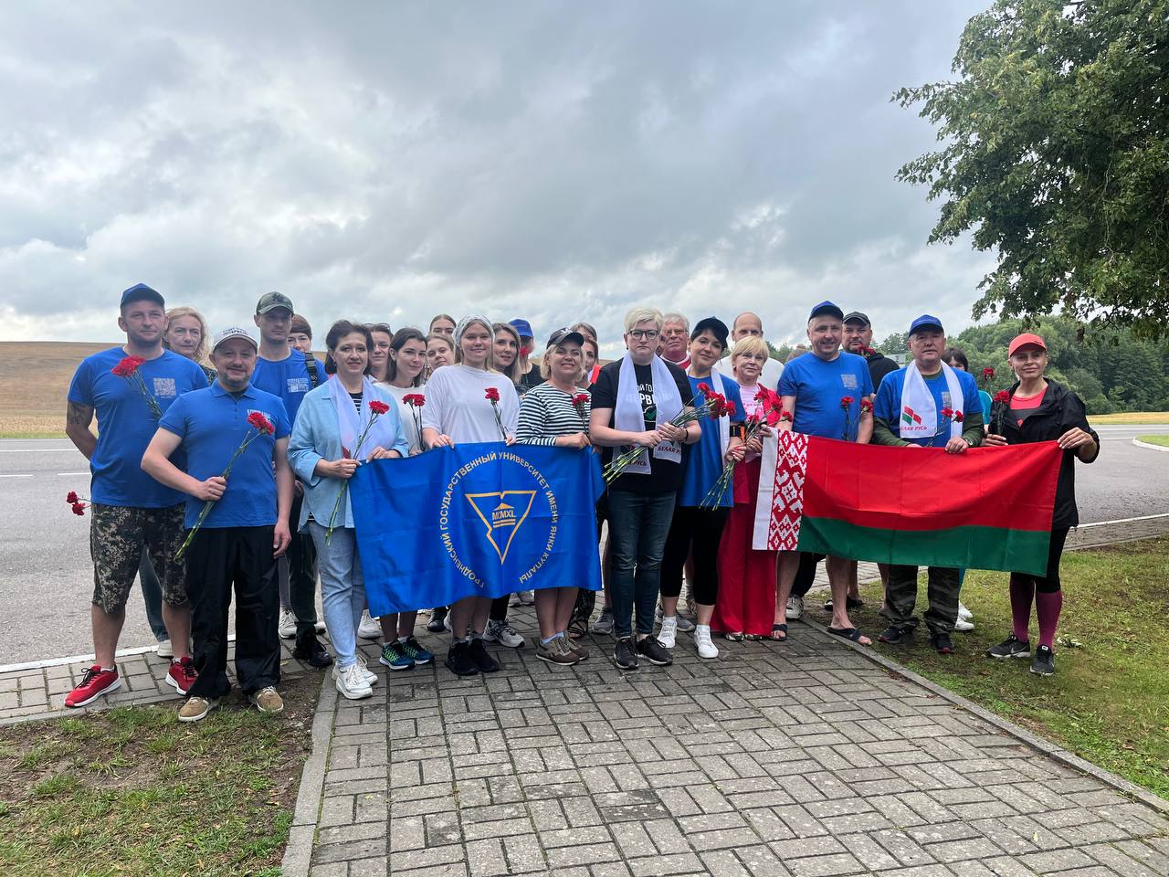 Работнікі ГрДУ імя Янкі Купалы прынялі ўдзел у "Купалаўскім сплаве"